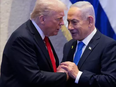 Donald Trump junto a Benjam�n Netanyahu