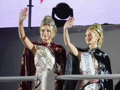 Flamantes Reina y Virreina Nacional de la Vendimia