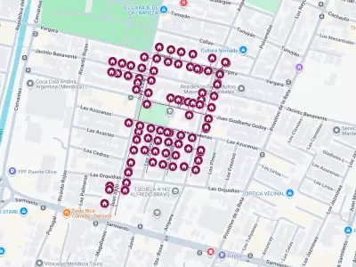 Zona de mantenimiento de l�neas el�ctricas.