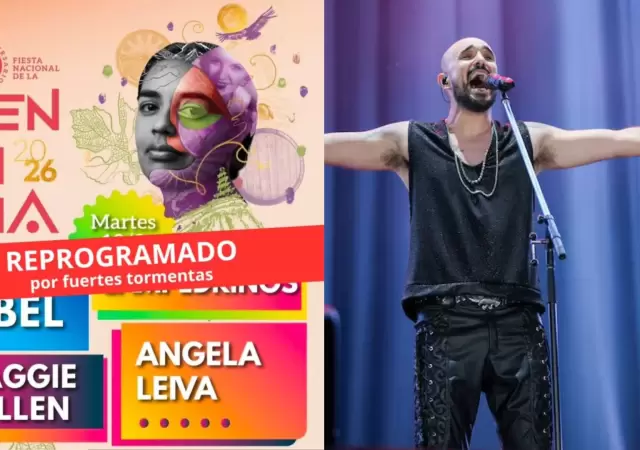El artista comunic� la suspensi�n a trav�s de sus redes y confirm� que el reencuentro con el p�blico mendocino ser� el pr�ximo domingo 15 de marzo.