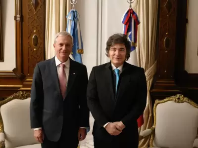 Javier Milei asiste a la asunci�n de Jos� Antonio Kast en Chile