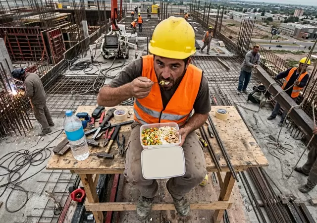 Trabajar y no comer: el 70% de los j�venes salta comidas