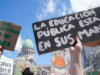 Paro universitario nacional: La UBA inicia huelga por tiempo indeterminado