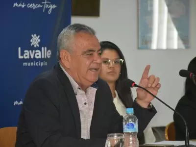 El intendente lavallino en la apertura de sesiones 2026
