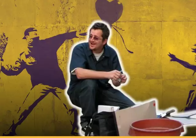 Banksy, el artista que convirti� el anonimato en una declaraci�n pol�tica, habr�a sido finalmente identificado.