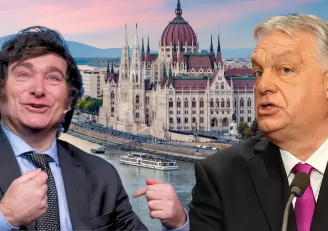 El eje Buenos Aires-Budapest: Milei y Orb�n sellan una alianza contra el estatus quo global.