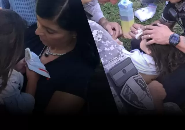 La menor apareci� en un descampado.
