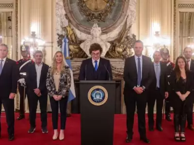 Milei en cadena nacional