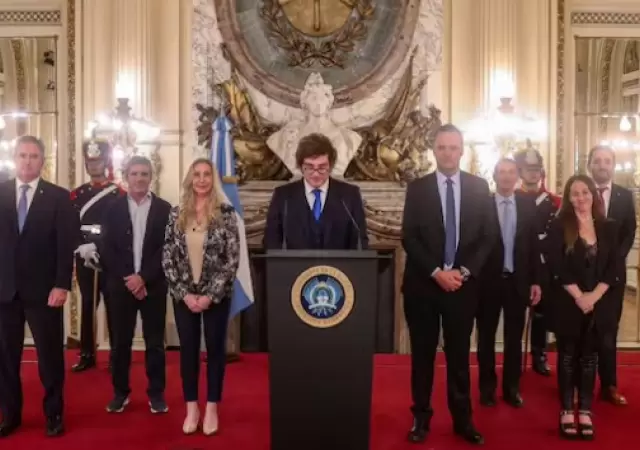 Milei en cadena nacional
