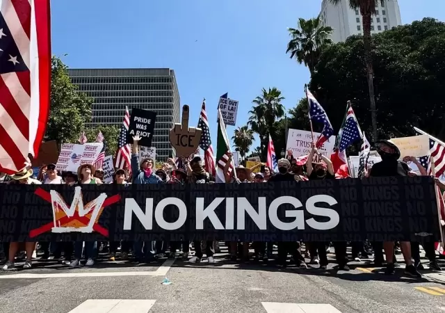 Protestas contra Trump: Millones marchan en EE.UU. bajo el lema "No Kings"