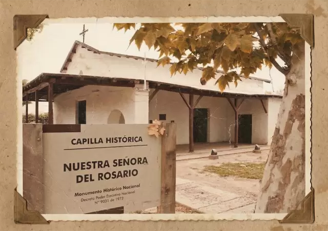 La Capilla de Nuestra Se�ora del Rosario en Barrancas, Maip�: una construcci�n de 1807 que desaf�a el paso del tiempo en Mendoza.