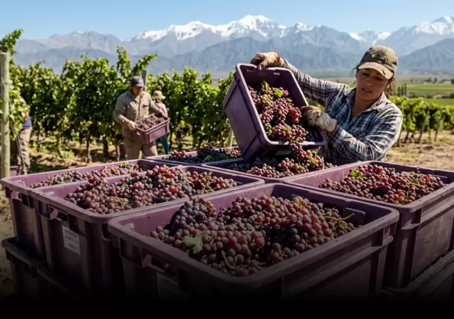 DRAMA EN LAS VI�AS 🍇 La cosecha que nadie quiere comprar y el fin de las bodegas familiares