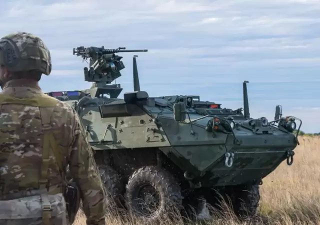 Ej�rcito Argentino: llegan los blindados Stryker a La Pampa