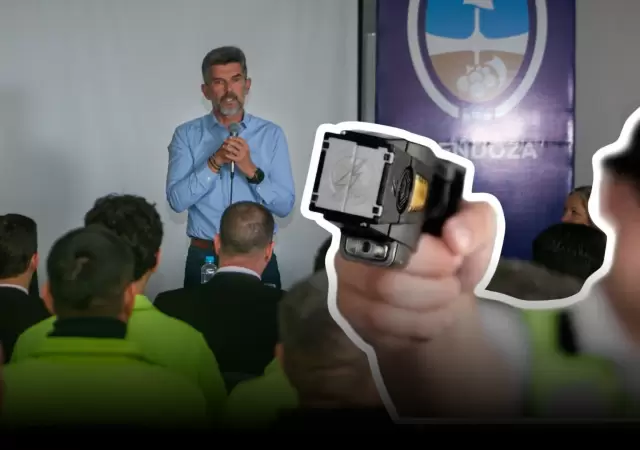 Los preventores de la Ciudad de Mendoza ya portan dispositivos Taser como parte de su equipamiento reglamentario para patrullajes preventivos.