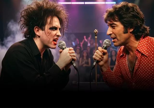 EL HILO INVISIBLE �Qu� une a Sandro con Robert Smith de The Cure?