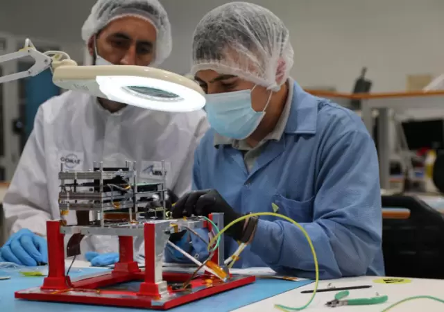 As� es Atenea, el micro sat�lite que form� parte de la Misi�n Artemis II de la NASA.