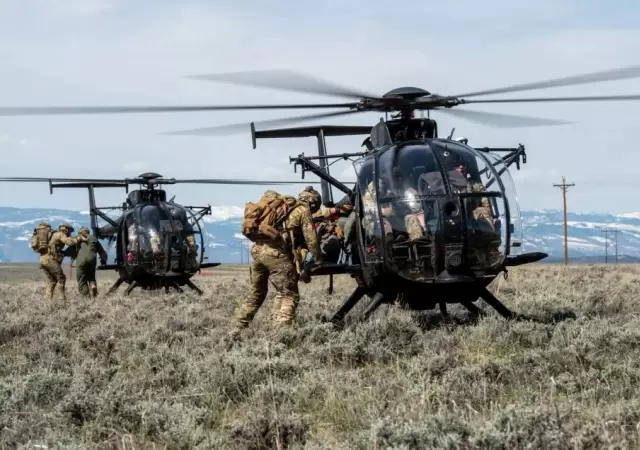 El AH-6 Little Bird fue clave para rescatar a un piloto de F-15 en Ir�n.