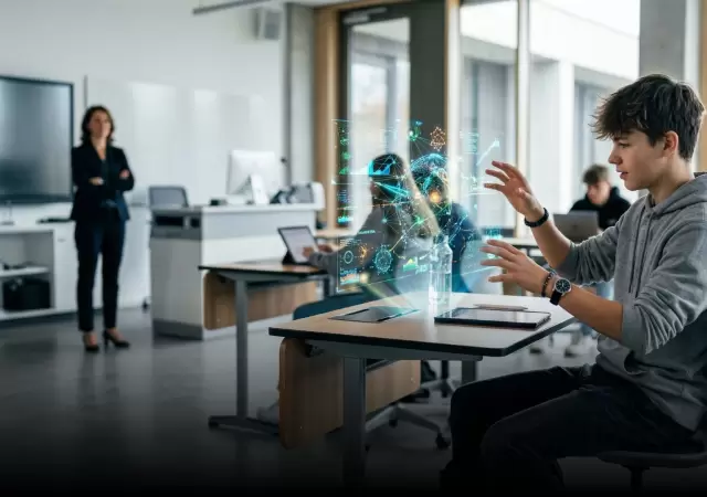 En Chicago, Estados Unidos, un colegio ha comenzado a implementar un modelo experimental donde la Inteligencia Artificial reemplaza al docente.