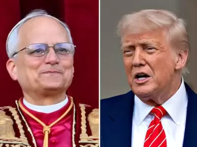 Donald Trump arremetio contra el Papa Leon XIV
