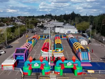 El parque inflable m�s grande de Latinoam�rica volvi� a Mendoza: precios y c�mo sacar entradas