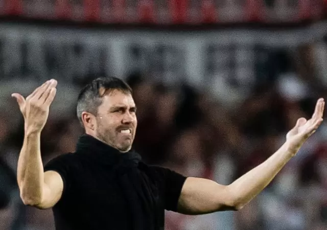 El t�cnico millonario busca equilibrio entre la Copa y el Supercl�sico.