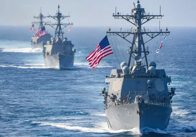 El operativo naval busca liberar el flujo de crudo y estabilizar los precios de la energ�a a nivel global.