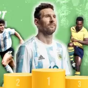 Ni Pelé ni CR7: El ranking británico que coronó a Messi y Maradona como los mejores de siempre