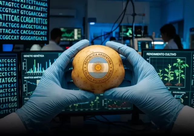 Ciencia local: El INTA desarroll� una variedad de papa con doble resistencia gen�tica para reducir el uso de agroqu�micos.