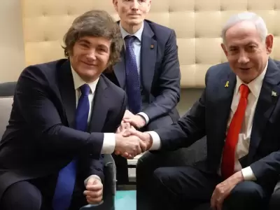 El presidente Javier Milei y el primer ministro Benjam�n Netanyahu sellaron acuerdos en tecnolog�a y transporte.