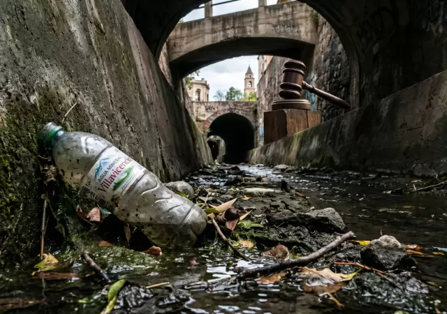 Basura en lugares prohibidos