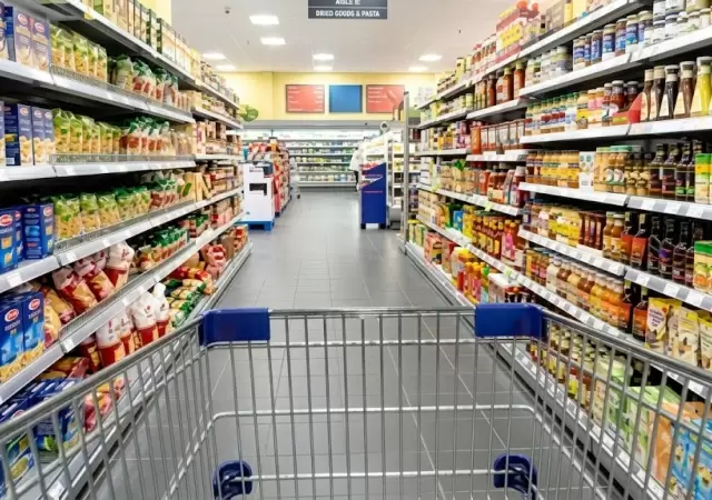 Gondola de alimentos