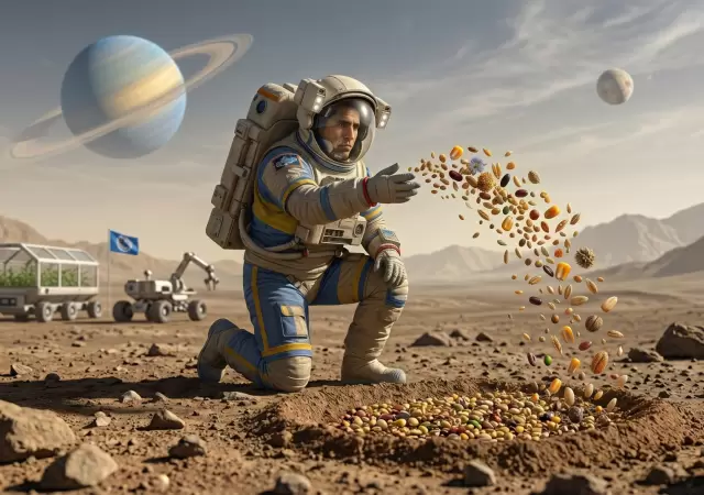 SEMILLAS AL ESPACIO