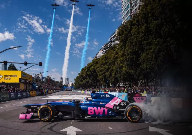 Buenos Aires  se transform� en un Gran Premio internacional.