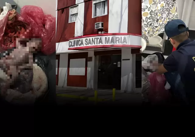 Operativo por trata en Cl�nica Santa Mar�a descubri� restos humanos ocultos en bolsas de basura.