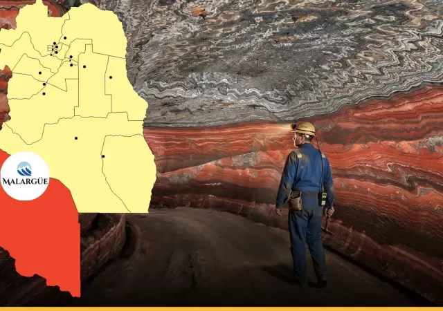 Malarg�e se posiciona como el nuevo polo minero de Mendoza con el inicio de la prospecci�n en Potasio Cancambria.