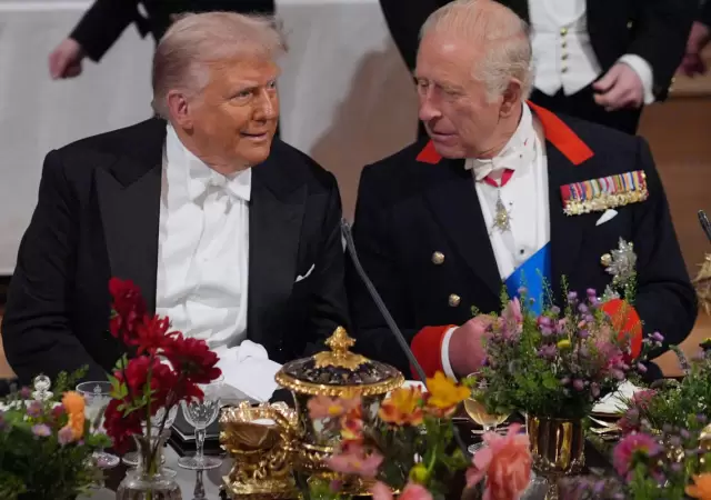 El Rey brit�nico busca blindar la relaci�n con Washington ante la postura de Donald Trump.
