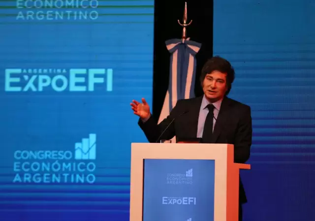 El presidente Javier Milei cuestion� la labor de la prensa y defendi� sus "logros tremendos" en el Congreso Econ�mico Argentino.