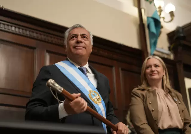 Cornejo en la Casa de las Leyes