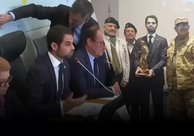Ian Sielecki recibi� la distinci�n "Soldado Maciel".