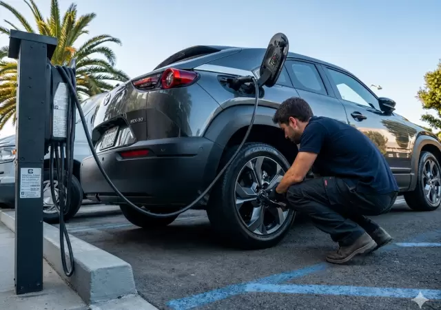 Autos el�ctricos: el problema que puede dejarte varado
