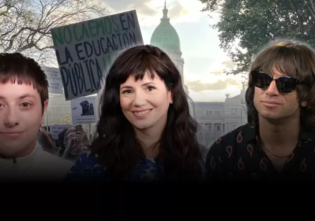 Artistas apoyan la 4ta Marcha Federal Universitaria hoy