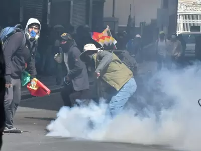 Protestas en Bolivia