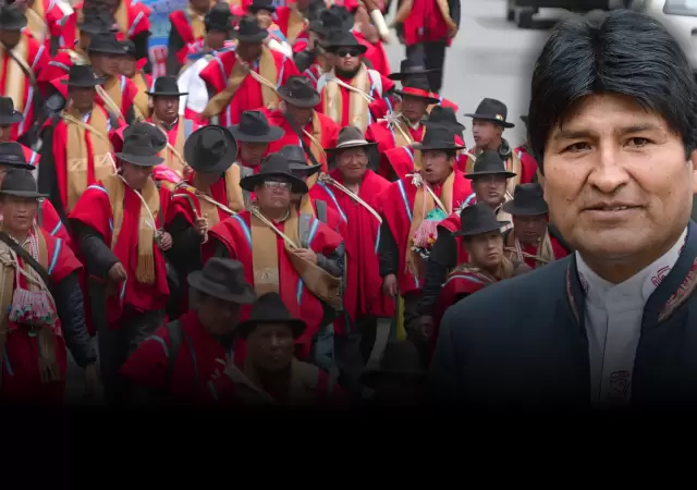 Ponchos Rojos, la milicia armada alineada con Evo Morales.