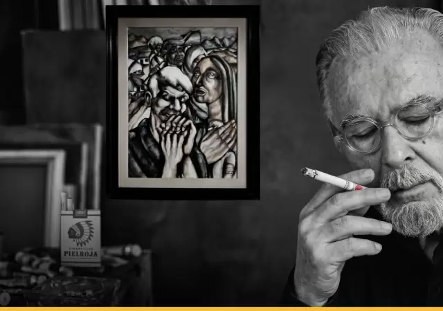A los 17 a�os, las carencias econ�micas llevaron a Fernando Botero a cambiar su primera obra por dos paquetes de cigarrillos Piel Roja.