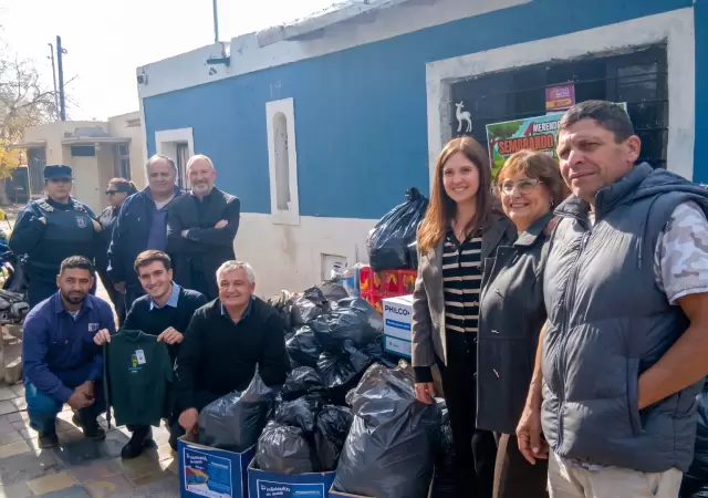 Trabajadores impulsan hist�rica campa�a solidaria en Godoy Cruz