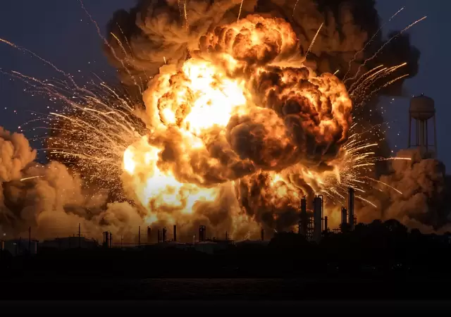 El cohete de Jeff Bezos explot� en Florida.