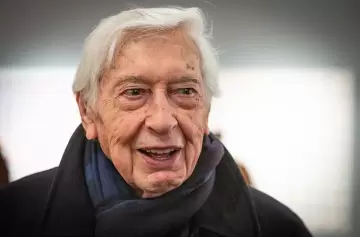 Julio Le Parc en el Museo Nacional de Bellas Artes.