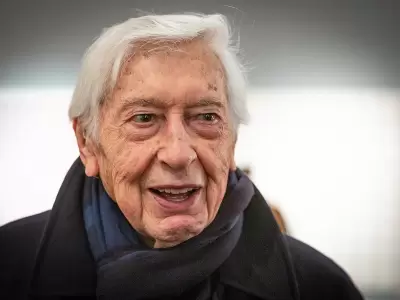 Julio Le Parc en el Museo Nacional de Bellas Artes.