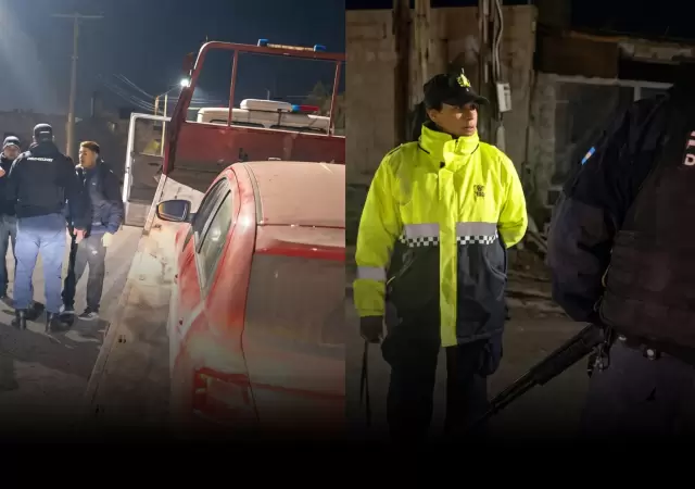Una gr�a fue retenida al intentar retirar veh�culos secuestrados.