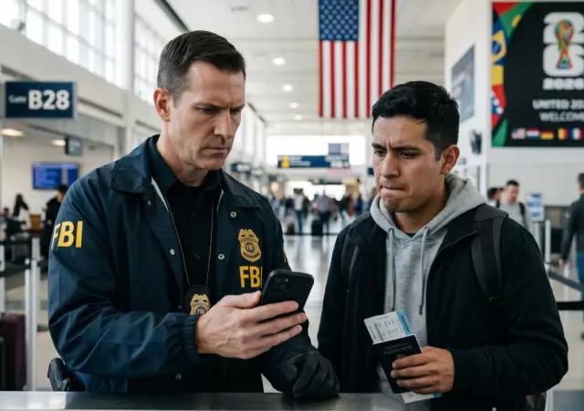 Controles del FBI en el Mundial de EE.UU.: requisitos de ingreso para turistas.